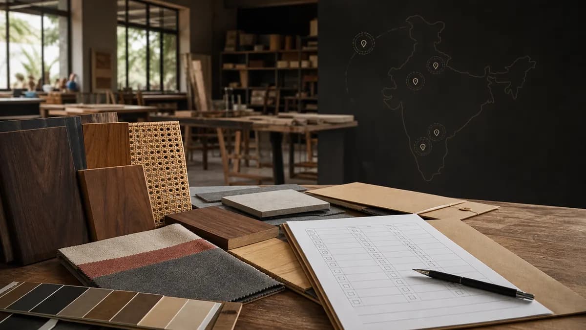 India Furniture Manufacturers: How to Shortlist and Verify Suppliers